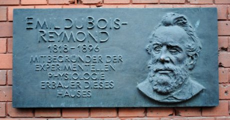 Emil du Bois-Reymond-Gedenktafel am Physiologischen Instituts in der Berliner Dorotheenstraße