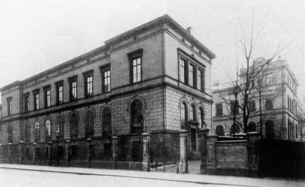 Für Carl Ludwig erbaute Physiologische Institut in Leipzig